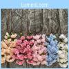 Blossom Realistic Cherry Silk Flowers Wedding Decor Home Staging Props Photo