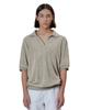 Beulaunyadeu Terry Polo Shirt, Dark Beige