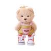 Doll Pendant Bear Doll Hanging Decoration Keychain Bag Charm Soft Plush Toy Schoolbag Suitcase Doll Ornament