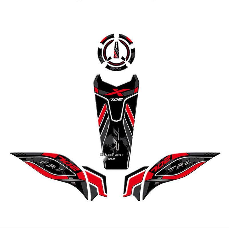 Benelli TRK702X 3D Gel Waterproof Sun-Protected Wear-Resistant Fuel Tank Decal