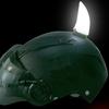 2Pcs Universal Glow Demons Horn Helmet Decoration for Night Riding Safety Personalized LED Helmet Lights USB Rechargeable Helmet Decoration