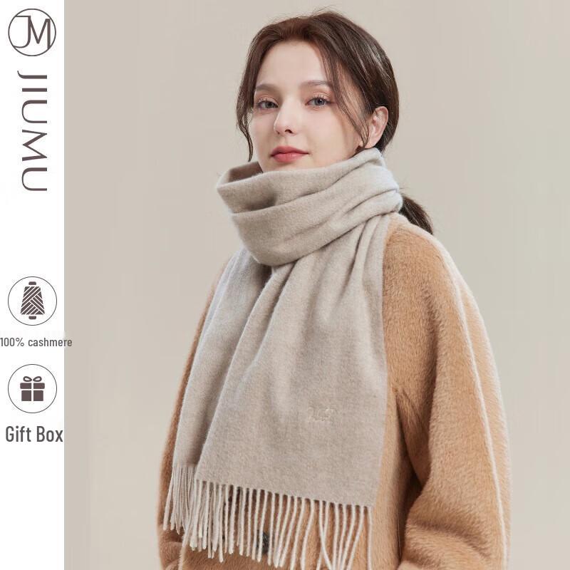 

JIUMU Женский зимний шарф и шаль из кашемировой смеси WR046