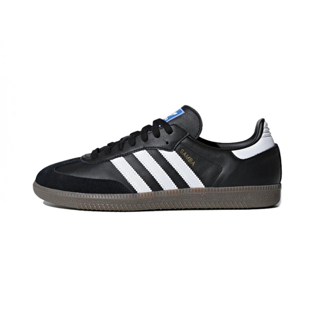 adidas Samba OG Gum Retro Leder Freizeitschuhe B75807(Team1759-)