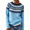 Maglione da Donna in Lavorazione Grossa Jacquard Acrilico Stile Europeo e Americano - Bestseller Autunno/Inverno