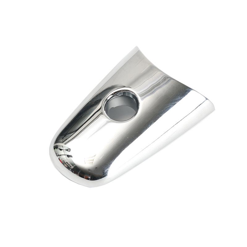 Chrome Decorative Protective Cover for Infiniti QX Series & EX/FX Models Front Left Door Handle Lock Hole Cap Part #80646-1BA0A