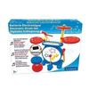 Lexibook - Electronic Drum Kit for Children - Luminous - Complete with Keyboard, Cymbals and Stool - From 3 Years