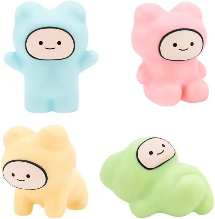 Danryoku Bears Set of 4 Types Kenelephant Gacha [Complete (Full Set)]