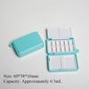 12/24 Colors Small Portable Pigment Box Watercolor Empty Box Small Grid Painting Enthusiasts To Sketch Doodle Art Painting Tool