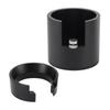 Coffee Portafilter Holder with Dosing Funnel 58mm Aluminum Alloy Round Coffee Machine Portafilter Tamping Stand for Home Bar