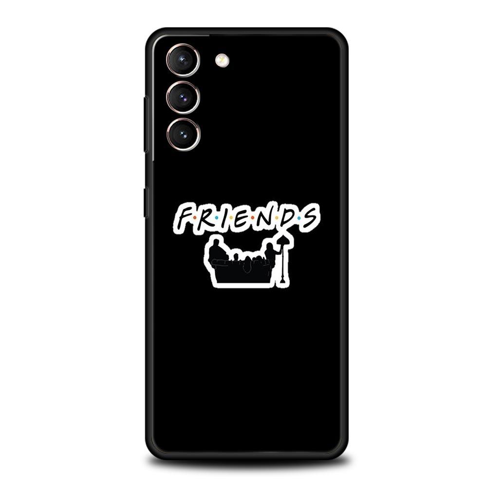 Friends Phone Case for Samsung Galaxy S26 S25 S24 S23 S22 S20 S21 FE Ultra S25 Edge Plus 5G Soft TPU Cover Fundas Capa Coque Bag