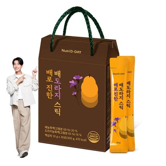 Nutri D Day Pear Rich Pear Bellflower Stick 30p, 300g, 1 piece,Korean Health Food