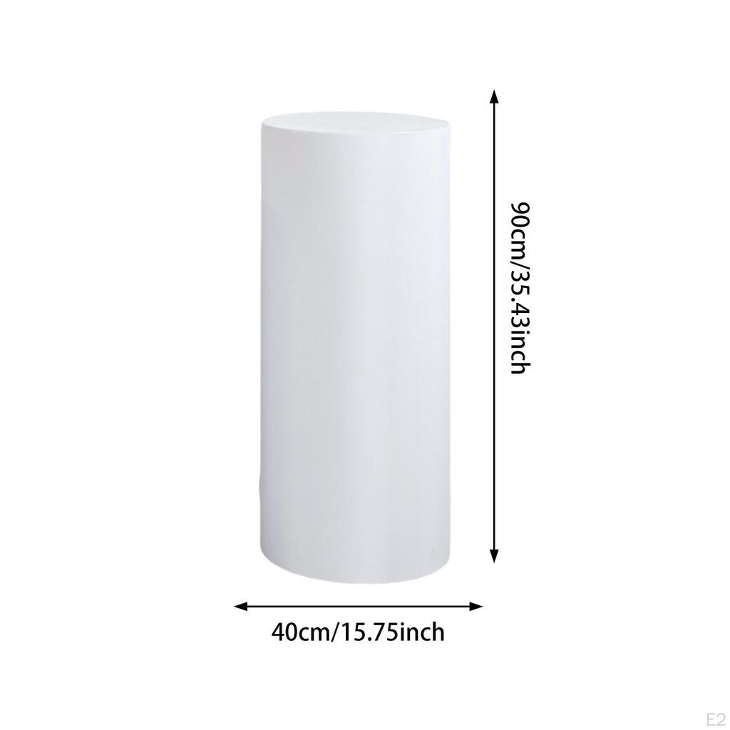 Cover for Cylinder Dessert Stand, Plinth Support Decoration Prop