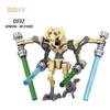 Star Wars figürleri Lego general grievous Setleri Eğitici Yapı Blokları Oyuncaklar C032-039