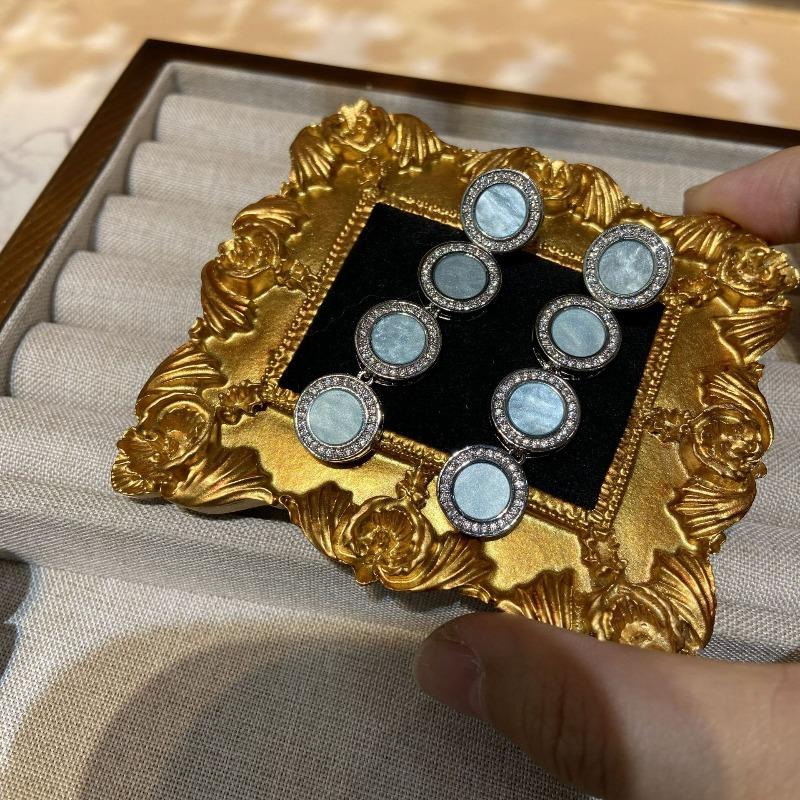 Medieval Vintage Natural Blue Shell Set Women s Light Luxury Ocean Heart Necklace Bracelet Earrings Jewelry