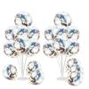 2 Set Kit Supporto per Palloncini, con 20 palloncini, Porta Bastoncini per Palloncini con Base per Tavolo Decorazioni per Festa di Laurea Compleanno Rivelazione di Genere