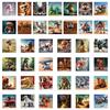 80 Cartoon Shanhaijing Graffiti Stickers for Journals, DIY, Phones & Laptops