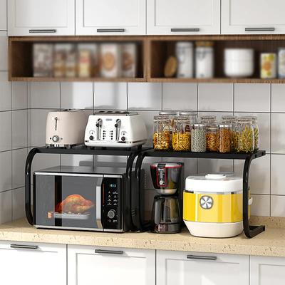 Κουζίνα Πολυεπίπεδη Ράφι Φούρνου Οικιακή Βάση Αποθήκευσης Οργανωτής Ράφι Για Φούρνο Μικροκυμάτων Οργανωτής Αξεσουάρ Κουζίνας