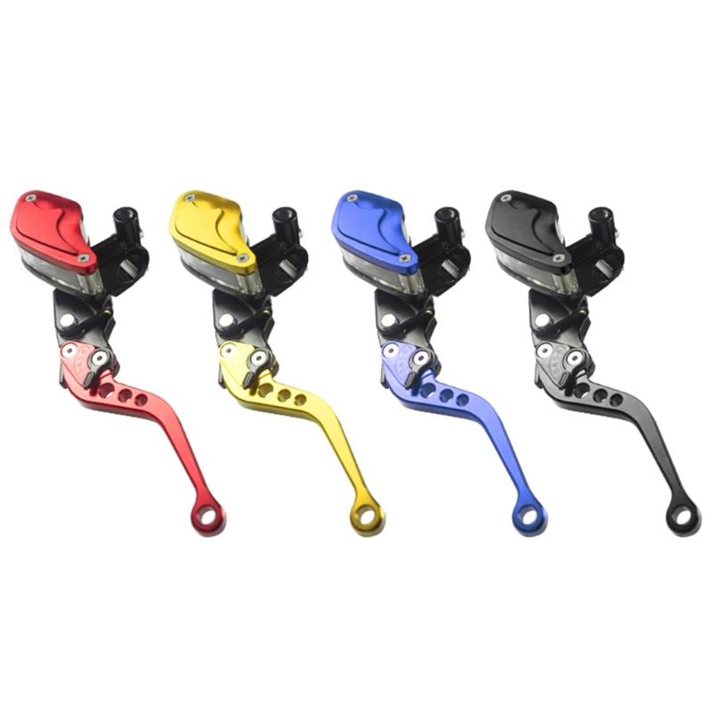 Universal Motorcycle Adjustment Front Brake Masters Cylinder Clutch Lever for Dirt Bike with 7/8" 22mm Standard Handlebar