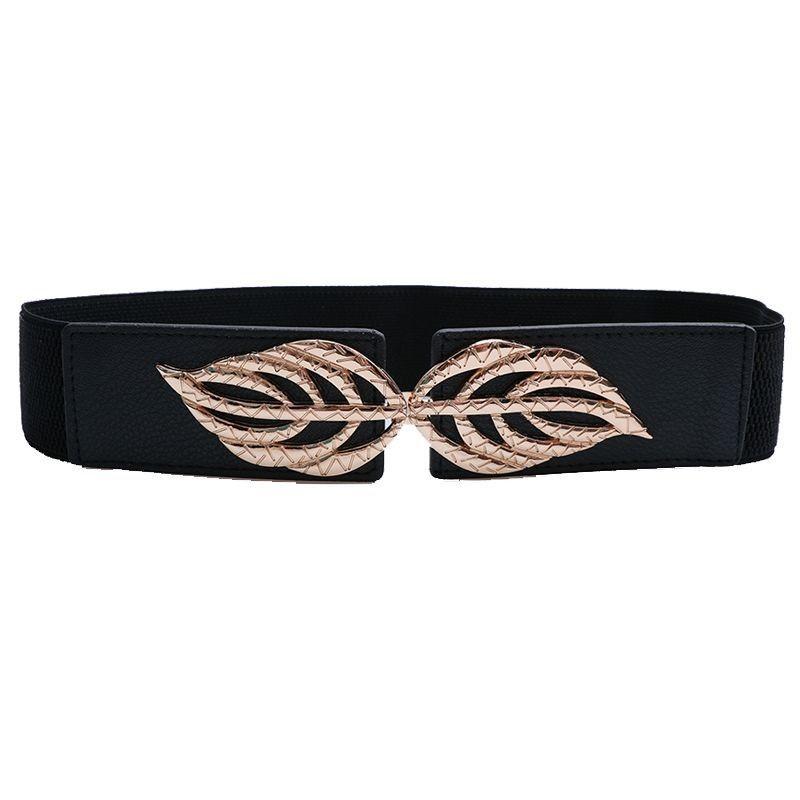 Black Pu Versatile Waist Sash For Women Complementing Any Seasonal Fashion Choices