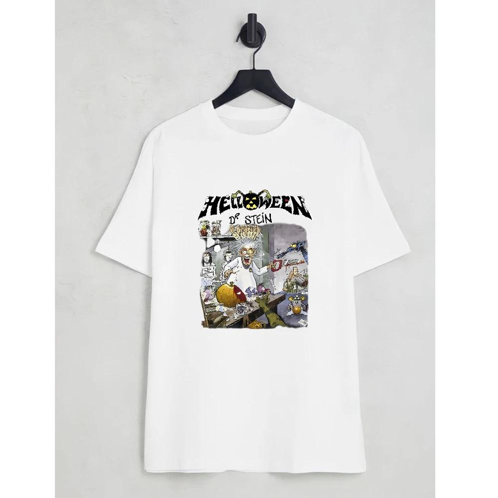 New official helloween dr stein black tshirt size available S