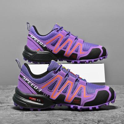 Spring and Autumn New Outdoor Off-road Running Shoes Lightweight and Breathable Mountaineering Women's Shoes Outdoor Hiking Shoes Women's Sports
