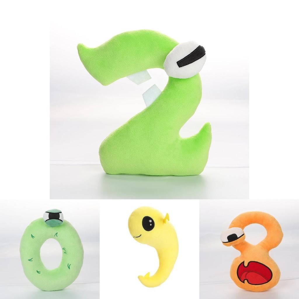 Number Lore Plush Pillow Dolls Educational Toy For Kids