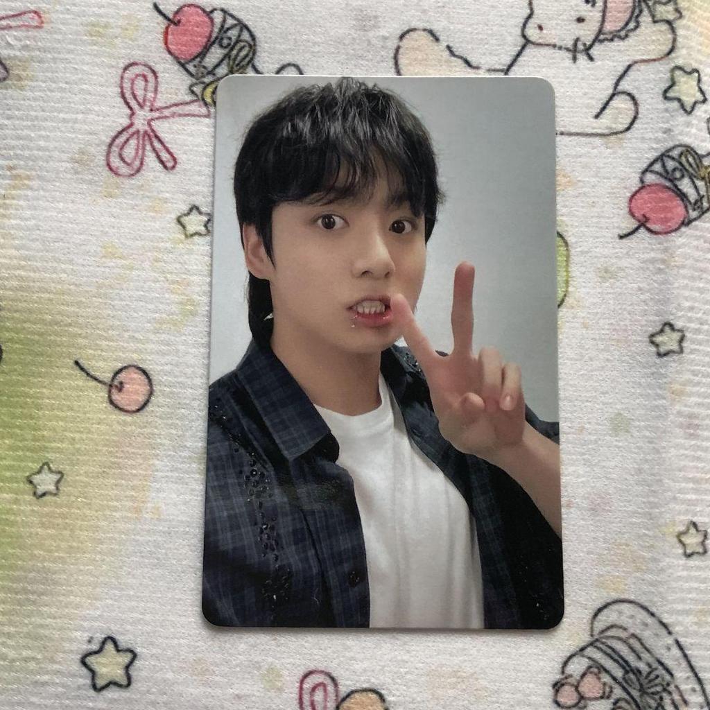 [USED] BTS Jungkook JK JPFC GOLDEN Fan Club Lottery Trading Card