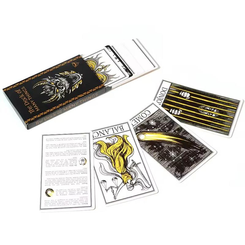 Tarot Cards The Deck of Many Things Compatible Dungeons and Dragons Fifth Edition Dungeon Master Accessories D&D Gifts Fifth Edition Gift