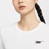 Nike Minimalist Fashion Solid Color Short Sleeve T-Shirt Women Tops White HF9457-100