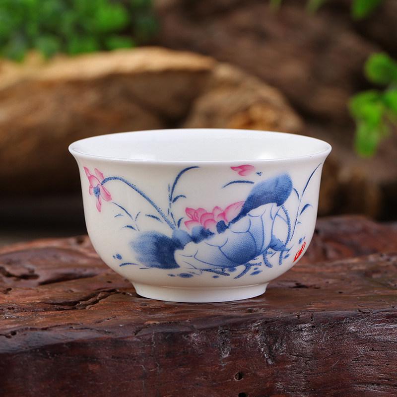 Miniature Ceramic Gongfu Tea Tasting Cup - Extra Small Chaoshan Set