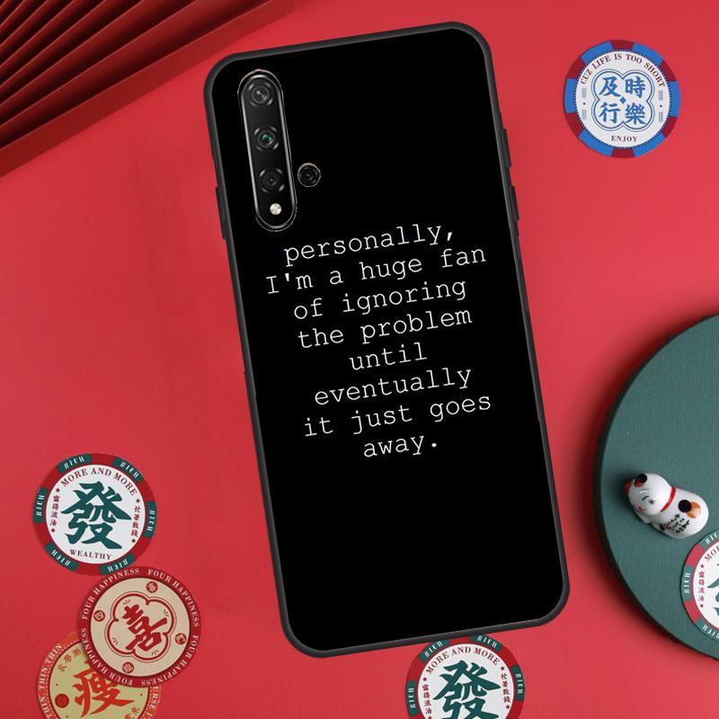 Teen Wolf Quotes For Huawei Nova 11 Pro 9 10 SE Y60 Y70 Y90 Y61 Y91 Y72 Y73 12i 11i 8i P20 P30 P40 Lite Case