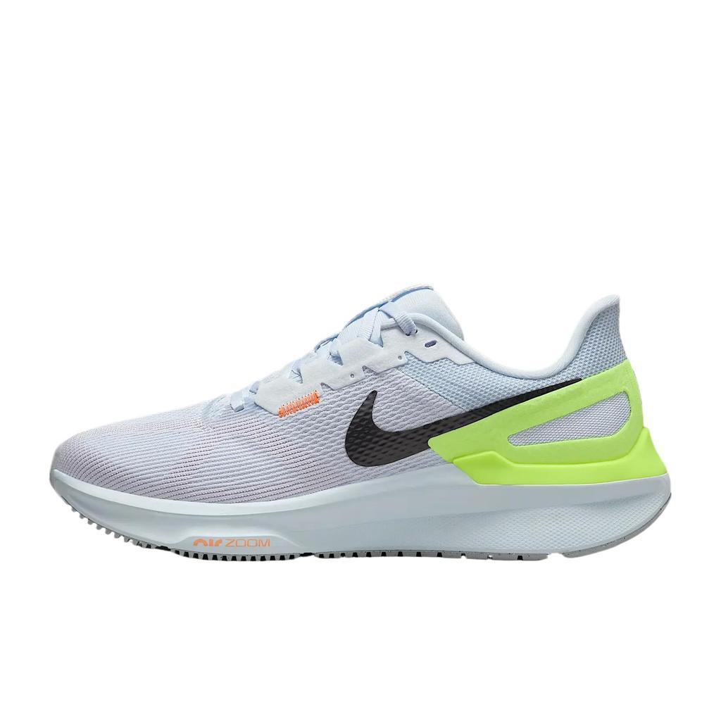 Nike Zoom Structure 25 Soft Skin Comfortable Fit Low Top Running Shoes Women Running Shoes Light-Blue Green DJ7884-401