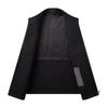 Middle-aged and Elderly Thickened Business Stand-up Collar Double-sided Woolen Jacket Men's Autumn and Winter New Dad