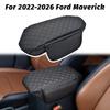 For Ford Maverick   2024 2025 2026 Car Armrest Box Cover PU Leather Center Console Lid Armrest Pad Car Accessories