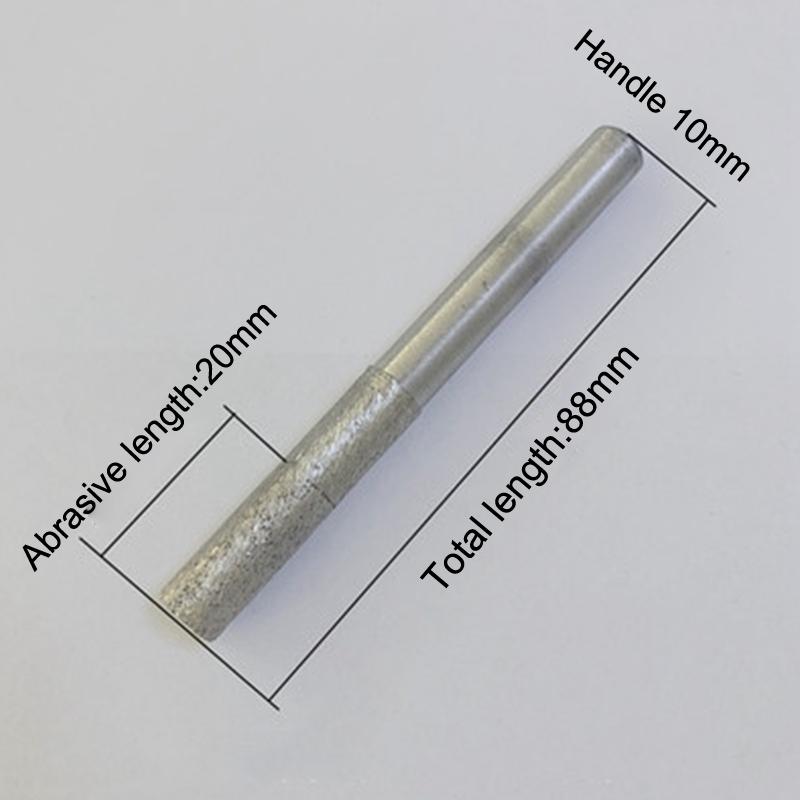 Frézovací bit pro sintrovaný kámen, plochá gravírovací fréza, čelní fréza, CNC gravírovací nástroje, nůž pro žulu a mramor