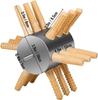Electric Poultry Plucker: Stainless Steel Semi-Automatic Defeathering Machine for Chickens, Ducks, and Geese.