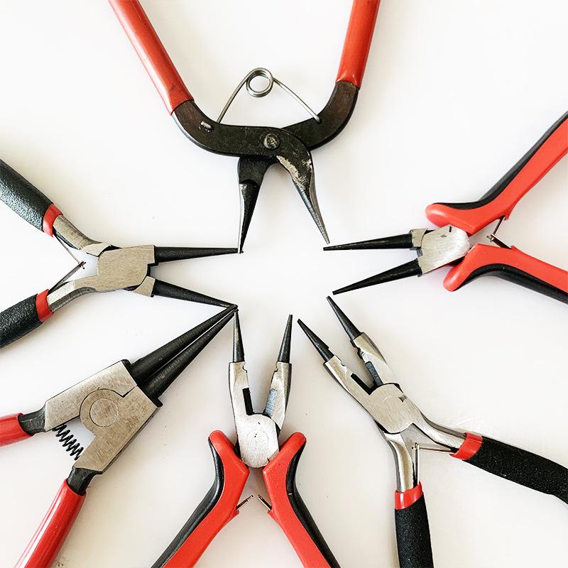 DIY Schmuckwerkzeugset aus Kupfer- und Stahldraht: Mini-, Seitenschneider- & Rundzangenzange