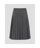 Binpolleidiseu Pleated Skirt Ash (Bf5927C514)