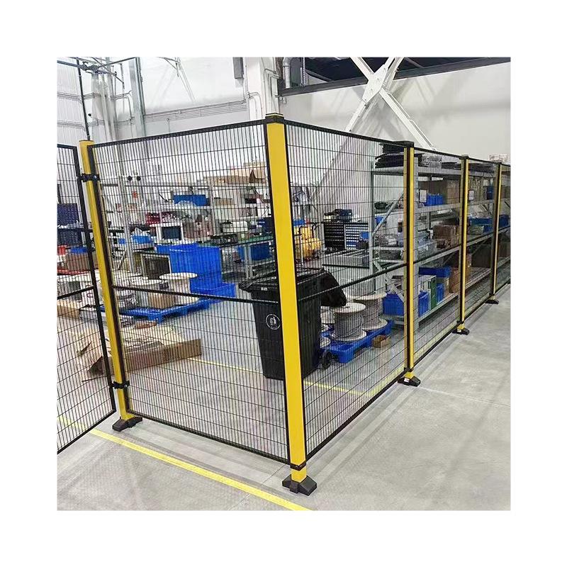 Automated Movable Safety Barrier for Industrial Machines
