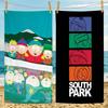 Amine S-South Cartoon P-Park Beach Towels Shower Towel Sauna Travel Spa Microfiber Quick Dry Gym Accessories Cute Room Decor