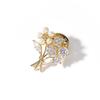 Anti-glare Brooch, High-end, Exquisite and Fashionable Women's Fixed Clothes, Brooch Accessory, Cardigan Collar Decoration
