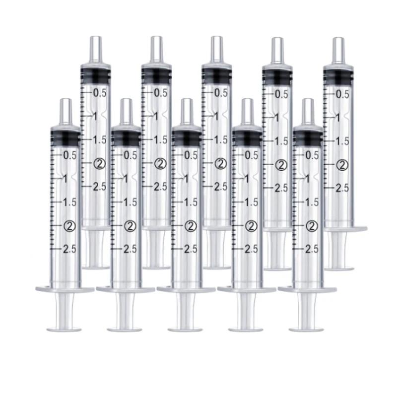10Pcs 1ml-20ml Plastic Reusable Syringe For Measuring Nutrient Hydroponics Kithchen Tool  puppy accessories pet items Wholesale