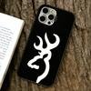 Deer Hunting Camo Phone Case For iPhone 17,16,15,14,13,12,11 Plus,Pro Max,XS,Colorful Silver Black Cover