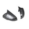 Car Sticker Rearview Side Mirror Cover Fit For Ford Edge 2015 2016 2017 2018 -2021 Wing Cap  Rear View Case Trim Carbon Fiber