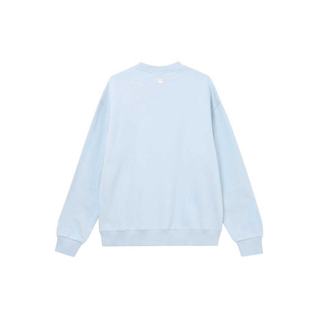 MLB Sweatshirts Unisex Baby Blue Crew Neck Moderate Regular 3AMTX0214-07BLL