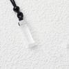 1PC Natural Stone Amethyst Rectangular Pendant Charms DIY Necklace Jewelry Accessories