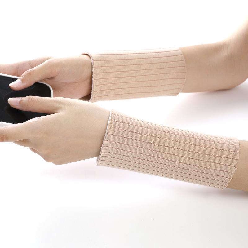 Unisex Autumn/Winter Fleece Wrist & Elbow Support: Warm, Thickened, Breathable, Cold Protection