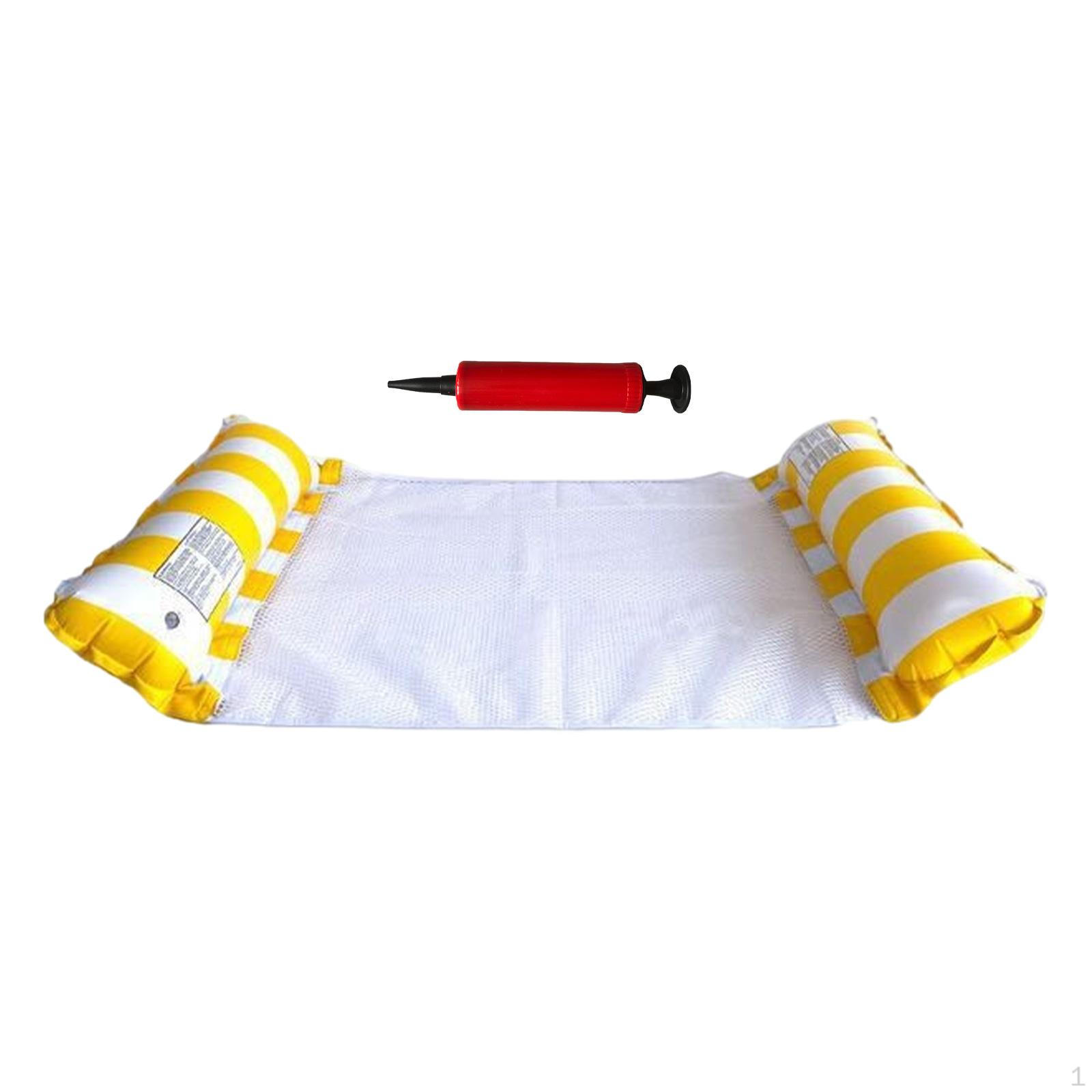 

Надувной гамак для бассейна, поплавок, кровать, легкий летний пляжный шезлонг для воды