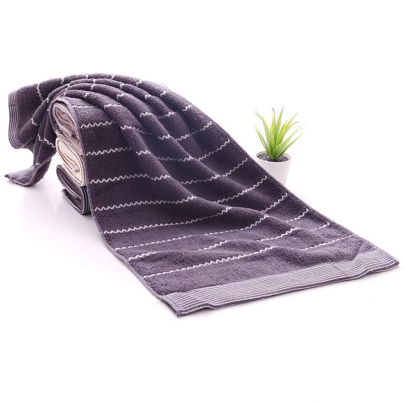 Soft, Absorbent Cotton Face Towel: Ideal for Men & Women, Embroidered Logo, Perfect for Adults