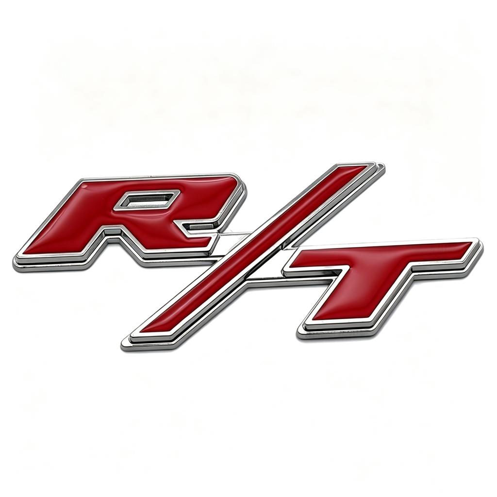 3D Metall R T Auto Frontgrill Heckklappe Emblem Abzeichen Aufkleber Zubehör